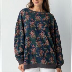 Natural Life Floral Print Women's Sweater